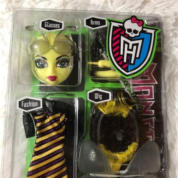 NWOT Monster High Create-A-Monster INSECT Add-on Pack - Picture 2 of 7